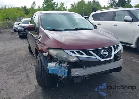 2011 Nissan Murano S z USA, uszkodzony, nr VIN JN8AZ1MW2BW160996